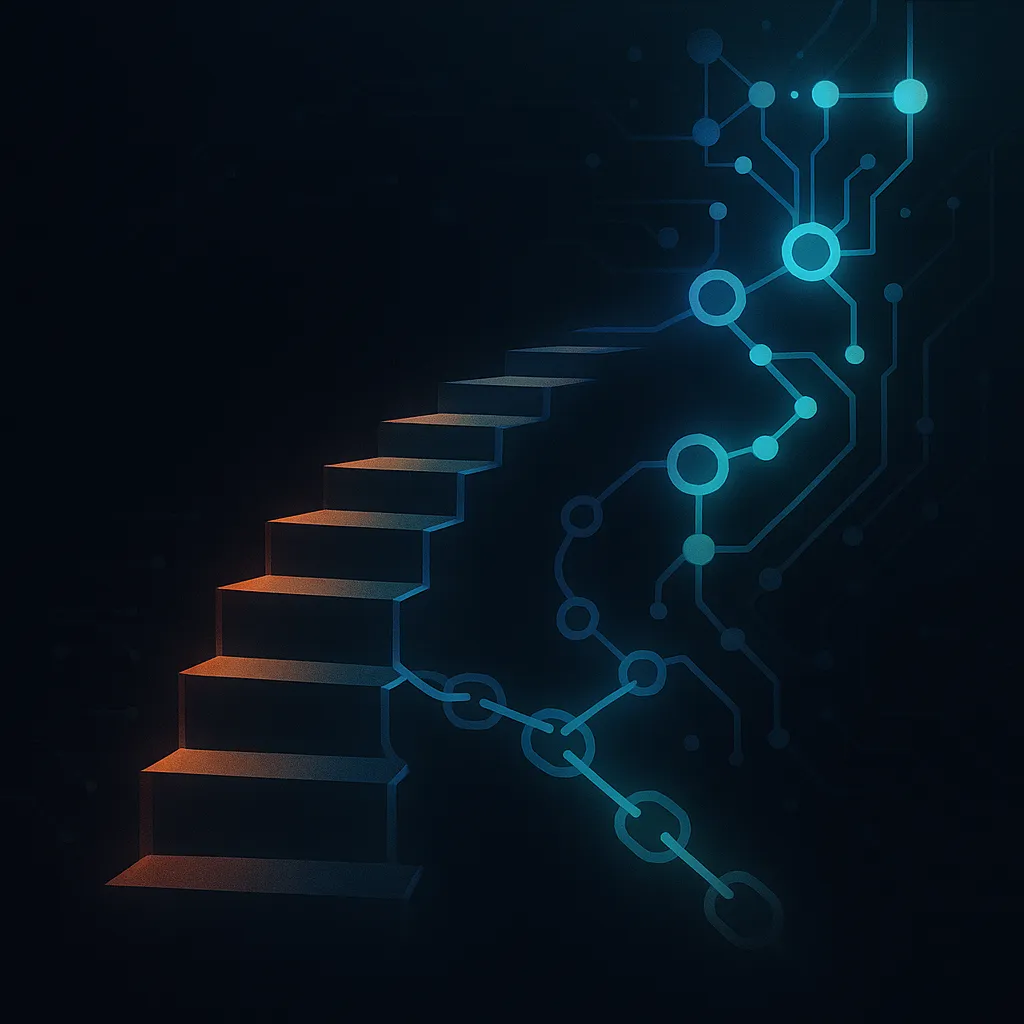 Spiral staircase and chain links on circuits